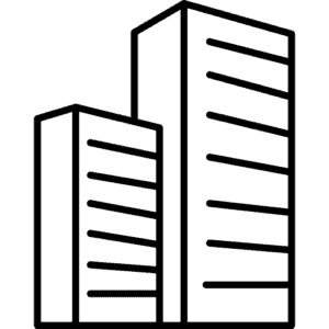 Hohe Gebäude Grafik