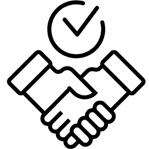 Handschake Grafik